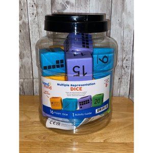 hand2mind Multiple Representation Large Foam Dice Math Manipulatives STEM